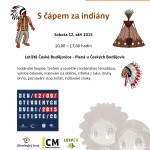 Plakát S čápem za indiány 12.9.2015