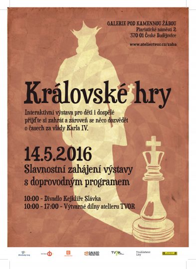 TVOR -  interaktivní výstava KRÁLOVSKÉ HRY - 14.5.2016