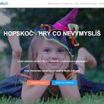 Skauti na Den dětí připravili herní aplikaci HopSkoč