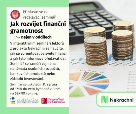11. 6. 2024- seminář Jak rozvíjet finanční gramotnost nejen v oddílech - Vzdělávačky ČRDM