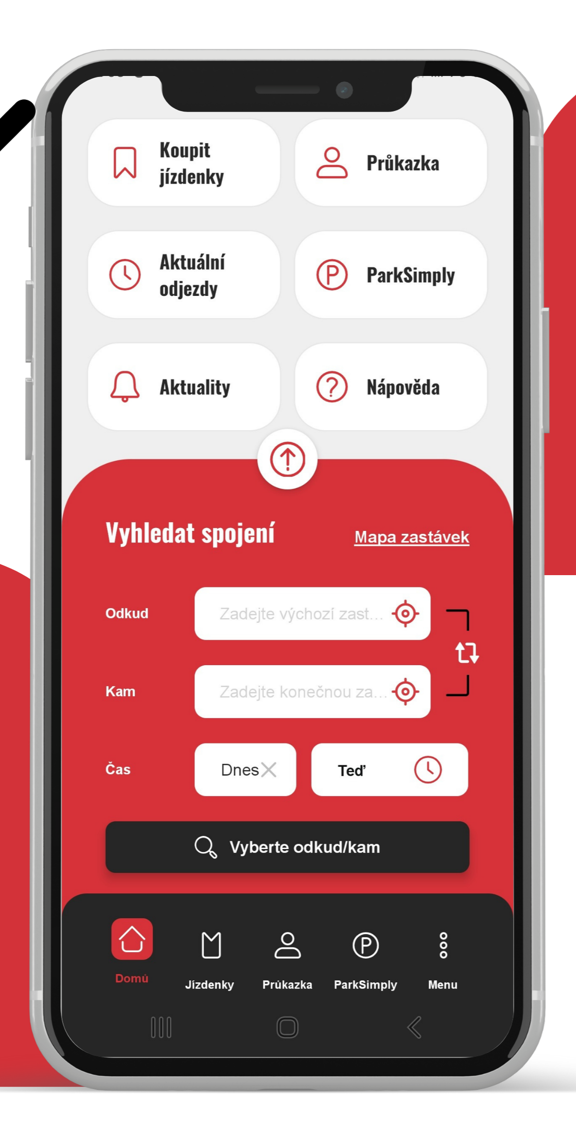 Aplikace Dopravního podniku města Č.B. - RADAMBUK | Rada dětí a mládeže Jihočeského kraje