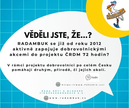 Věděli jste, že….? - RADAMBUK | Rada dětí a mládeže Jihočeského kraje
