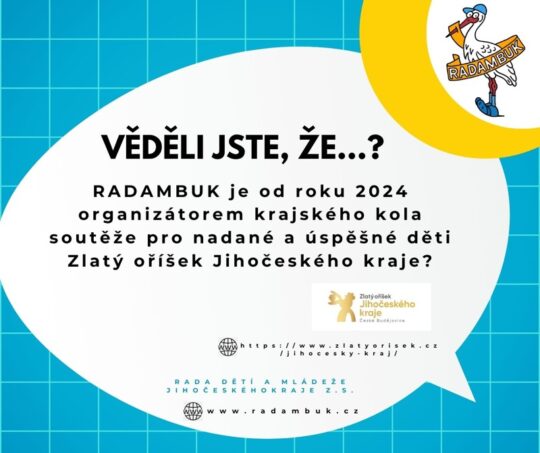 Věděli jste, že….? - RADAMBUK | Rada dětí a mládeže Jihočeského kraje