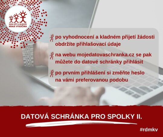 Povinné datové schránky pro spolky od 1. 1. 2023 - RADAMBUK | Rada dětí a mládeže Jihočeského kraje