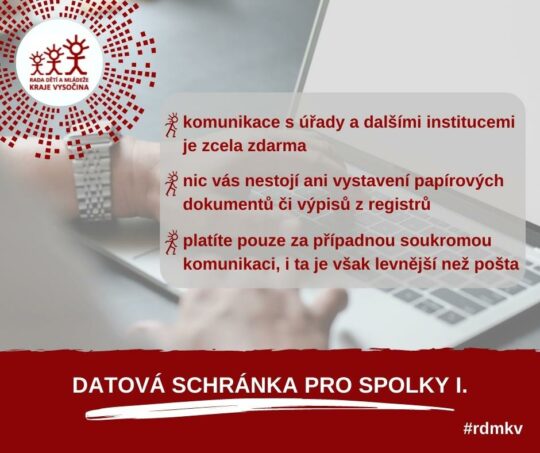 Povinné datové schránky pro spolky od 1. 1. 2023 - RADAMBUK | Rada dětí a mládeže Jihočeského kraje