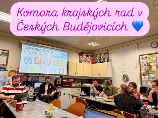 Jednání Komory krajských rad ČRDM v Č. Budějovicích 31. 3. – 2. 4. 2025 - RADAMBUK | Rada dětí a mládeže Jihočeského kraje