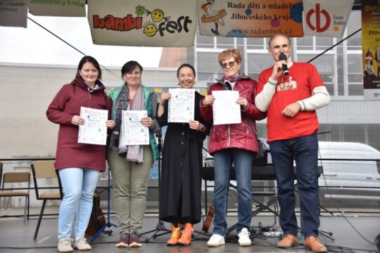 Ocenění dobrovolníků Březovým lístkem 16. 5. 2026 - RADAMBUK | Rada dětí a mládeže Jihočeského kraje
