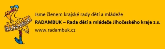 Logo RADAMBUKu - RADAMBUK | Rada dětí a mládeže Jihočeského kraje