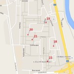 Mapa Vltava