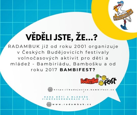 Věděli jste, že….? - RADAMBUK | Rada dětí a mládeže Jihočeského kraje