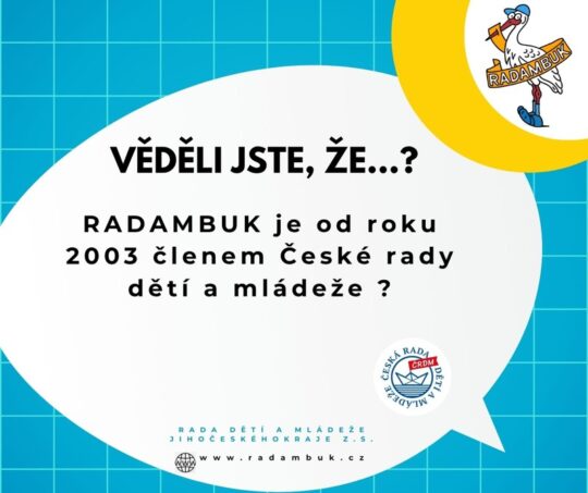 Věděli jste, že….? - RADAMBUK | Rada dětí a mládeže Jihočeského kraje