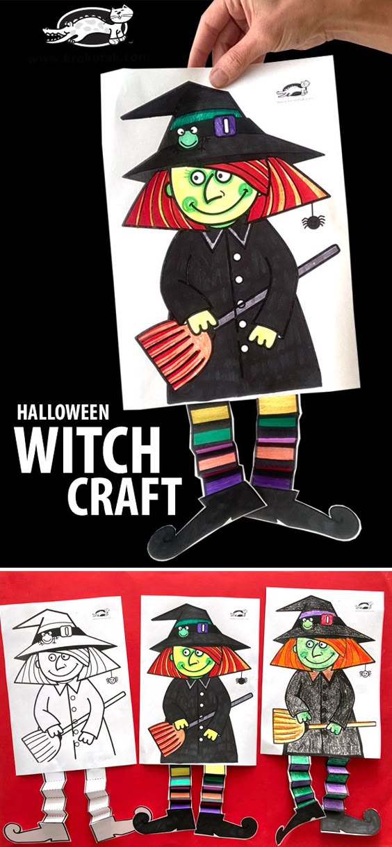 Tvoření s dětmi – čarodějnice, Halloween - RADAMBUK | Rada dětí a mládeže Jihočeského kraje