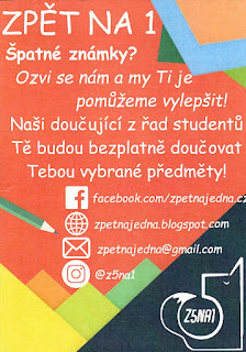 ZPĚT NA 1 – Českobudějovický studentský projekt bezplatného doučování v RADAMBUKu - RADAMBUK | Rada dětí a mládeže Jihočeského kraje