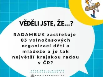 Historie - RADAMBUK | Rada dětí a mládeže Jihočeského kraje