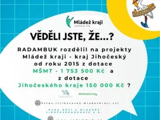Mládež kraji - kraj Jihočeský - RADAMBUK | Rada dětí a mládeže Jihočeského kraje