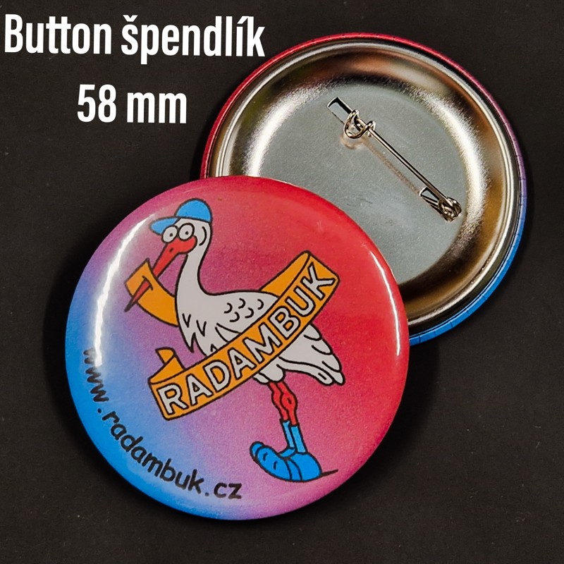 Nabízíme výrobu buttonů se špendlíky, magnety, zrcátka, ovíráky, klíčenky - RADAMBUK | Rada dětí a mládeže Jihočeského kraje