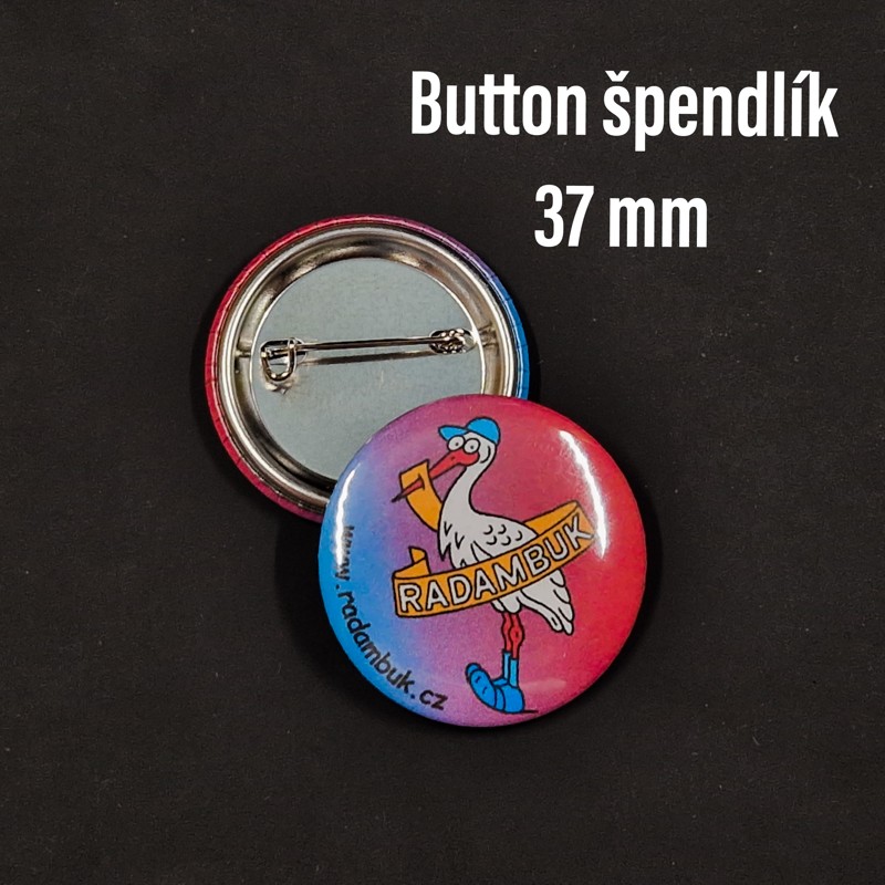 Nabízíme výrobu buttonů se špendlíky, magnety, zrcátka, ovíráky, klíčenky - RADAMBUK | Rada dětí a mládeže Jihočeského kraje