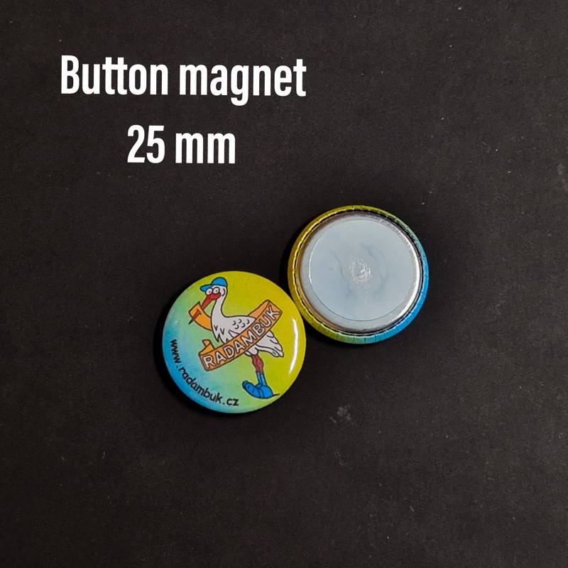 Nabízíme výrobu buttonů se špendlíky, magnety, zrcátka, ovíráky, klíčenky - RADAMBUK | Rada dětí a mládeže Jihočeského kraje