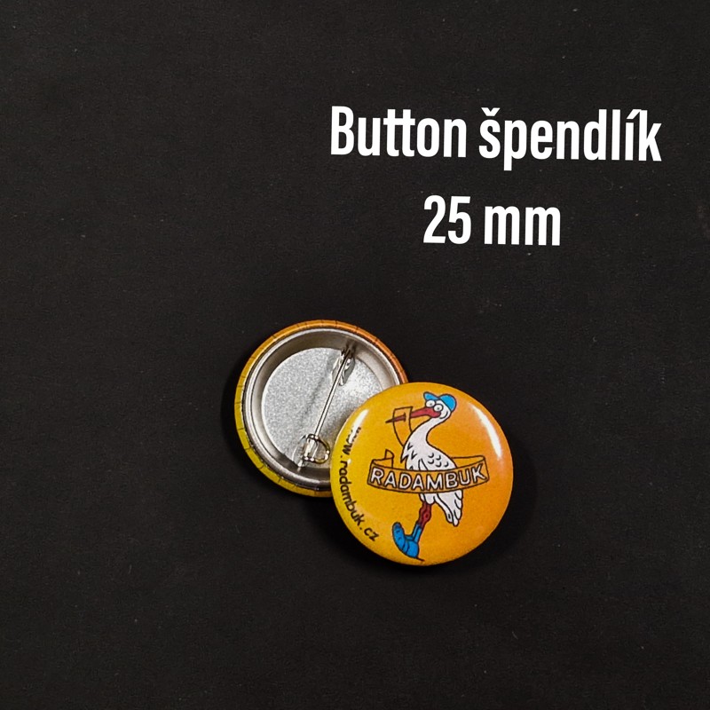 Nabízíme výrobu buttonů se špendlíky, magnety, zrcátka, ovíráky, klíčenky - RADAMBUK | Rada dětí a mládeže Jihočeského kraje