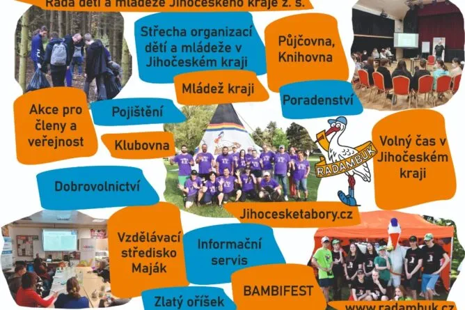 Prodloužení členství - RADAMBUK | Rada dětí a mládeže Jihočeského kraje
