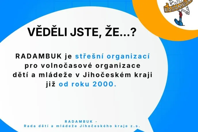 RADAMBUK - RADAMBUK | Rada dětí a mládeže Jihočeského kraje