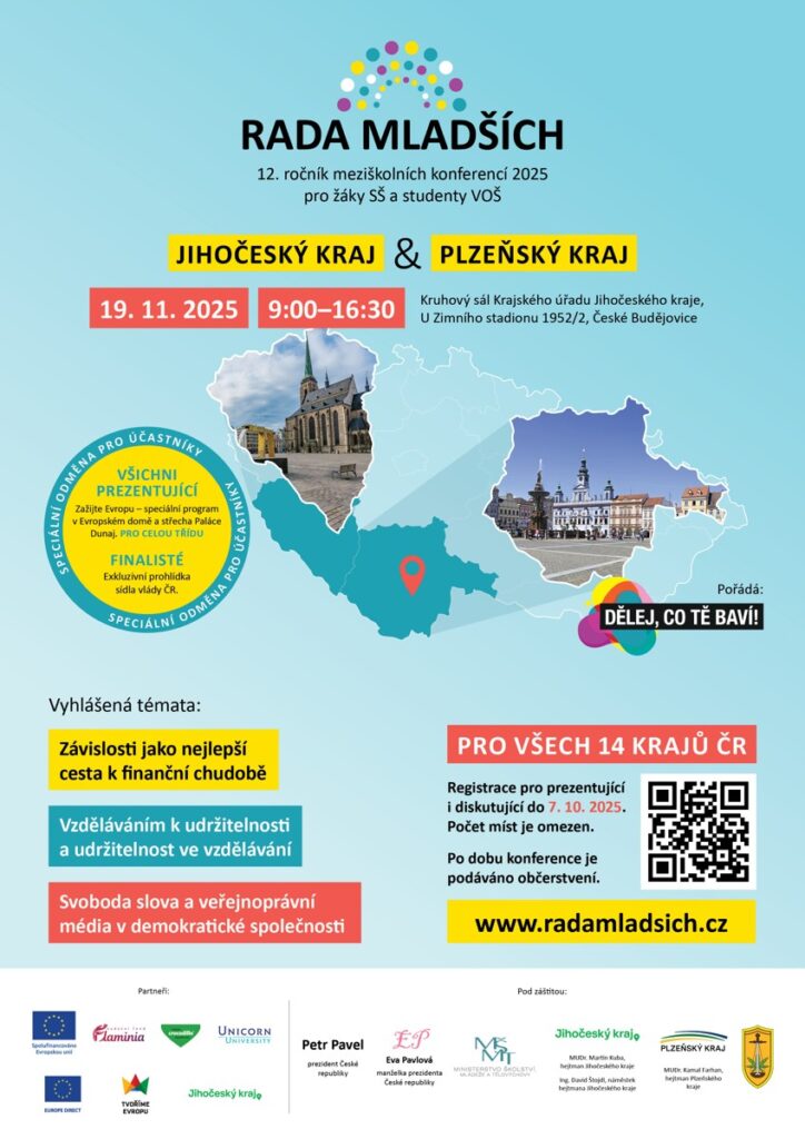 Rada mladších 19. 11. 2025 - RADAMBUK | Rada dětí a mládeže Jihočeského kraje