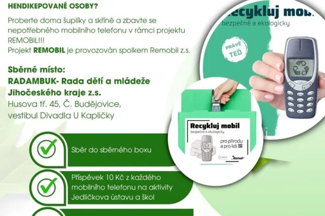 Environmentální projekty - RADAMBUK | Rada dětí a mládeže Jihočeského kraje