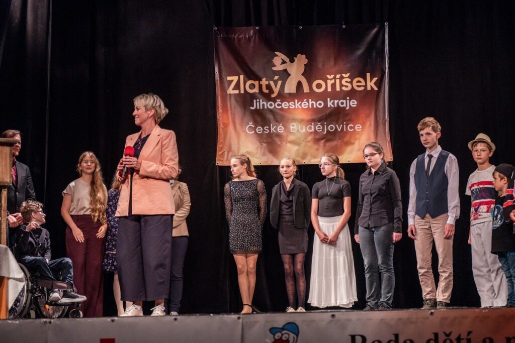 Zlatý oříšek Jihočeského kraje 2026 zná své vítěze - RADAMBUK | Rada dětí a mládeže Jihočeského kraje